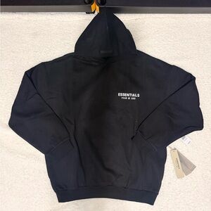 Essentials Black Hoodie